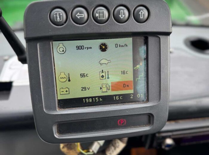 Forwarder John Deere 1210E Computer Forwarder John Deere 1210E komputer