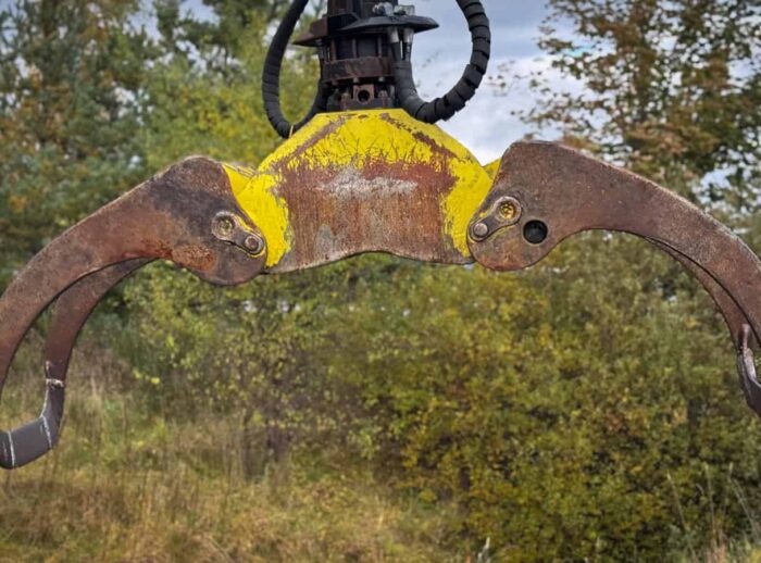 Forwarder John Deere 1210E Greifer Forwarder John Deere 1210E chwytak