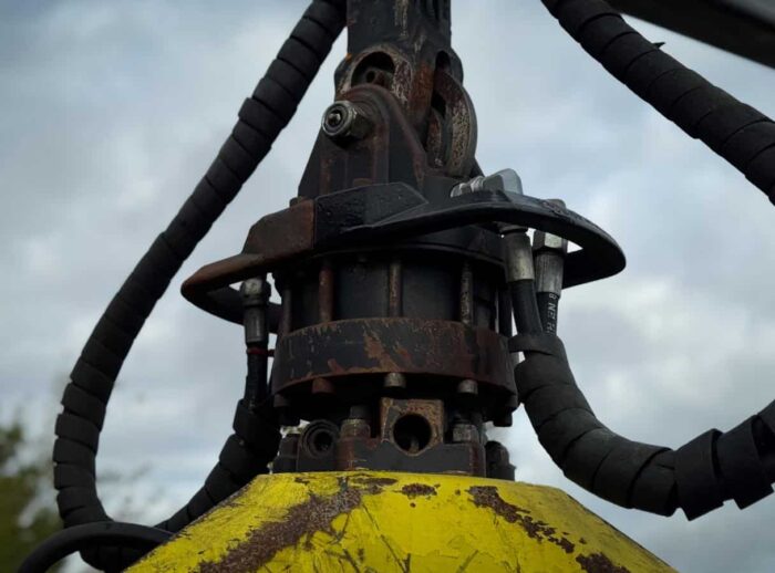 Forwarder John Deere 1210E slinger Forwarder John Deere 1210E zawiesie