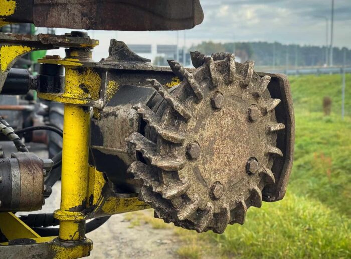 Erntemaschine John Deere 1270G Kopf H415 Harvester John Deere 1270G głowica H415