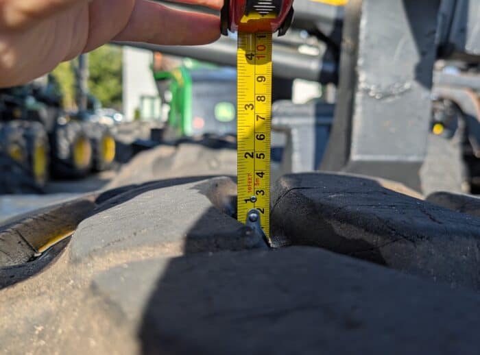 PONSSE ELK 8W 2013r. bieżnik PONSSE ELK 8W 2013r. bieżnik