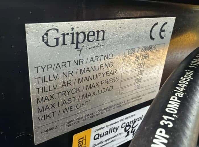 Grippeur NOUVEAU HSP Gripen 028 Chwytak NOWY HSP Gripen 028