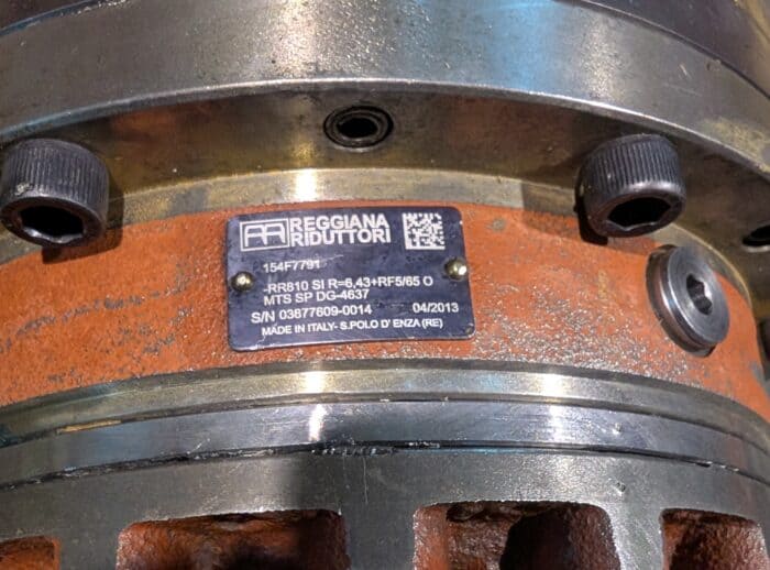 Regenerowana przekładnia obrotu żurawia z haulcem PONSSE Regenerowana przekładnia obrotu żurawia z haulcem PONSSE