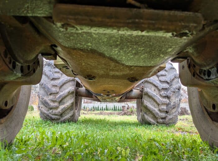 JD0003_025 Harvester John Deere 1270D 2007r. podwozie