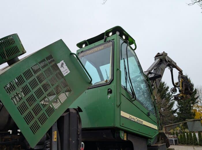 Harvester John Deere 1270D 2007r. oświetlenie Harvester John Deere 1270D 2007r. oświetlenie