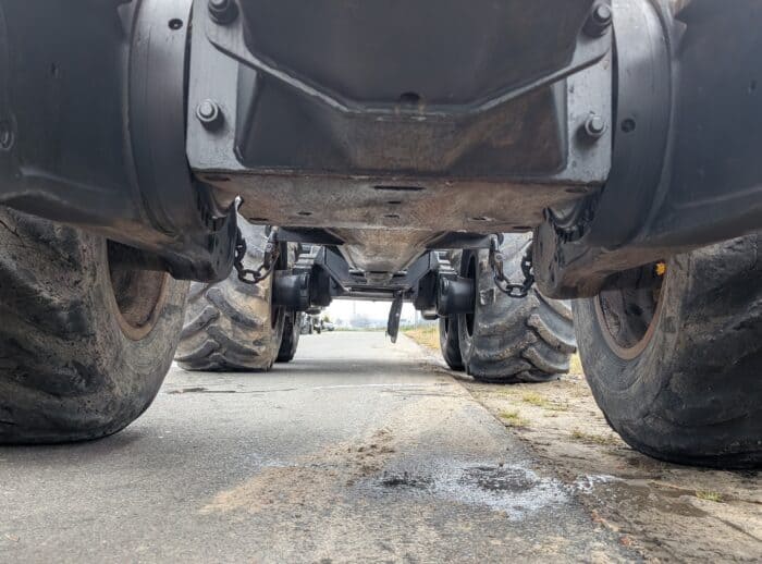 Forwarder PONSSE Wisent 2010 K70+M Fahrgestell Forwarder PONSSE Wisent 2010 r. K70+M podwozie