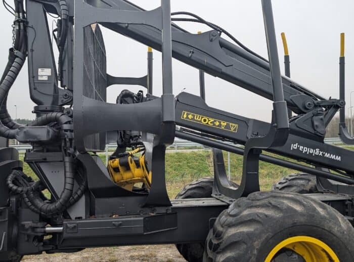 Forwarder PONSSE Wisent 2010 K70+M Kran Forwarder PONSSE Wisent 2010 r. K70+M żuraw