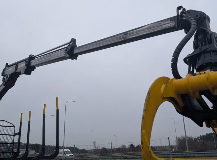 Forwarder PONSSE Wisent 2010 K70+M Kran Forwarder PONSSE Wisent 2010 r. K70+M żuraw