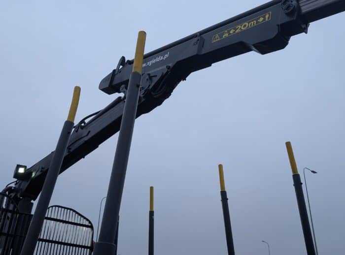 Forwarder PONSSE Wisent 2010 K70+M Kran Forwarder PONSSE Wisent 2010 r. K70+M żuraw