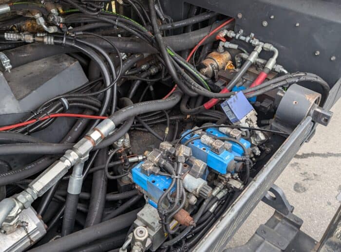 Forwarder PONSSE Wisent 2010 K70+M Motor Forwarder PONSSE Wisent 2010 r. K70+M silnik