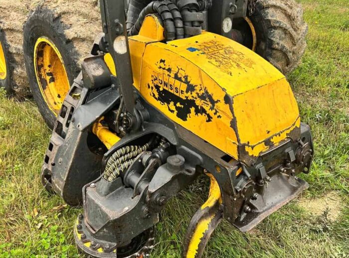 Harvester PONSSE Ergo 2017, Schneidkopf H8 Harwester PONSSE Ergo 2017 r. głowica H8