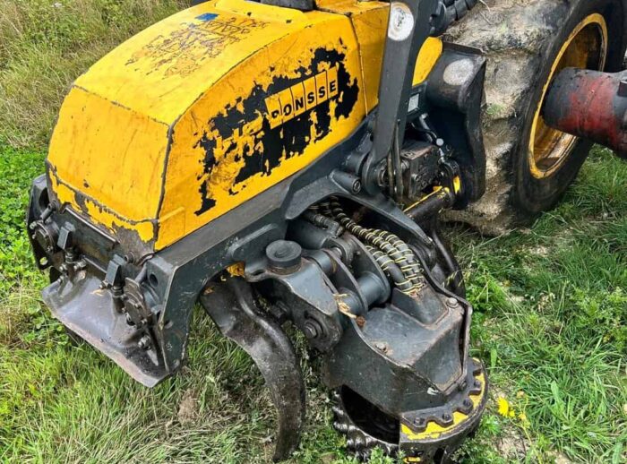 Harvester PONSSE Ergo 2017, Schneidkopf H8 Harwester PONSSE Ergo 2017 r. głowica H8