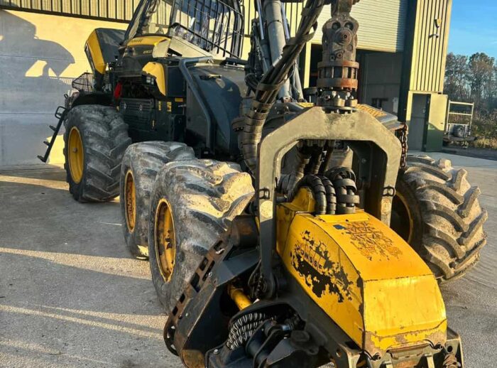 Harvester PONSSE Ergo 2017, Schneidkopf H8 Harwester PONSSE Ergo 2017 r. głowica H8