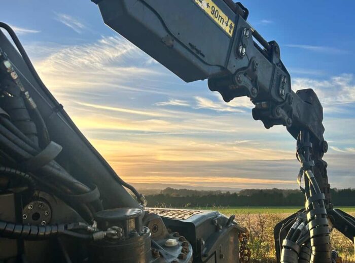 Harvester PONSSE Ergo 2017. Harwester PONSSE Ergo 2017 r.