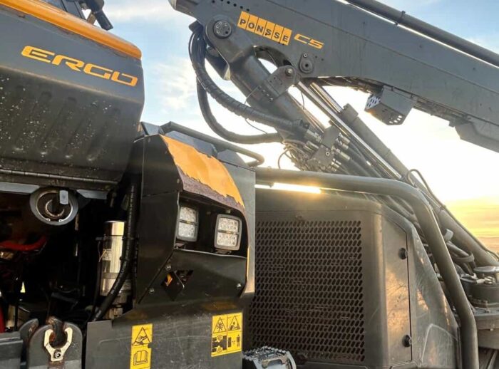 Harvester PONSSE Ergo 2017 Kran Harwester PONSSE Ergo 2017 r. żuraw