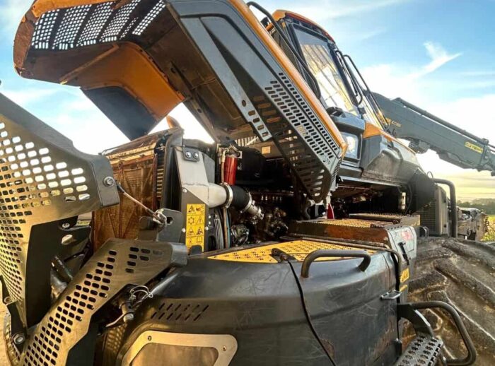 Harvester PONSSE Ergo 2017. Harwester PONSSE Ergo 2017 r.