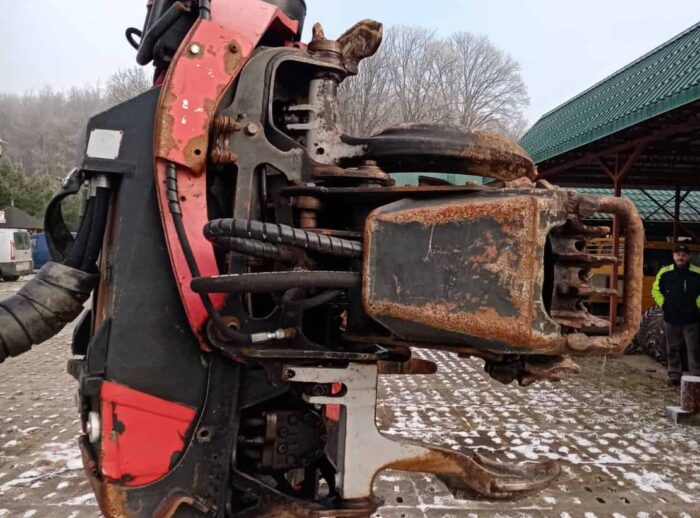 Valmet 911.4 harvester, 2010, 365 harvester head Harwester Valmet 911.4 2010r. głowica 365