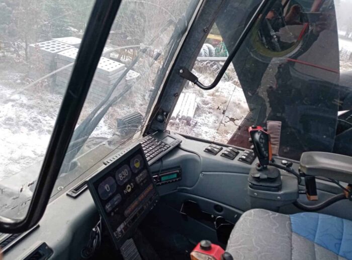 Valmet 911.4 harvester, 2010, cab Harwester Valmet 911.4 2010r. kabina